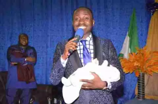 Apostle Suleman Allegedly Revives Dead Unborn Baby In Cameroon (PHOTOS)